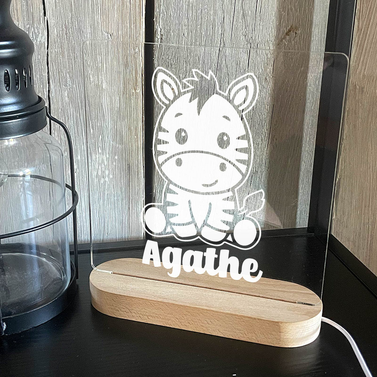 Zébre - Lampe décorative