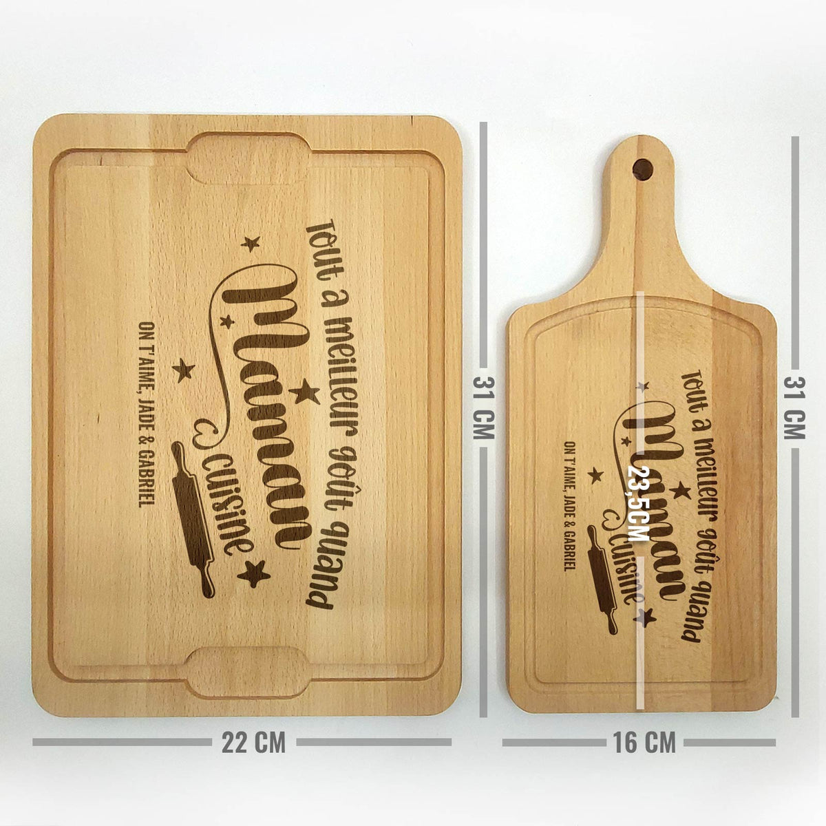 Tout a meilleur goût quand … cuisine – Planche à découper