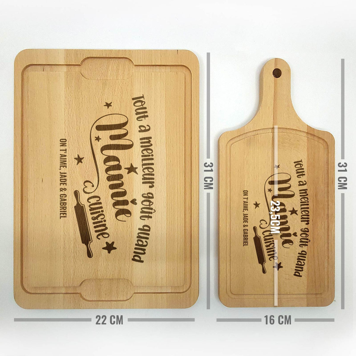 Tout a meilleur goût quand … cuisine – Planche à découper