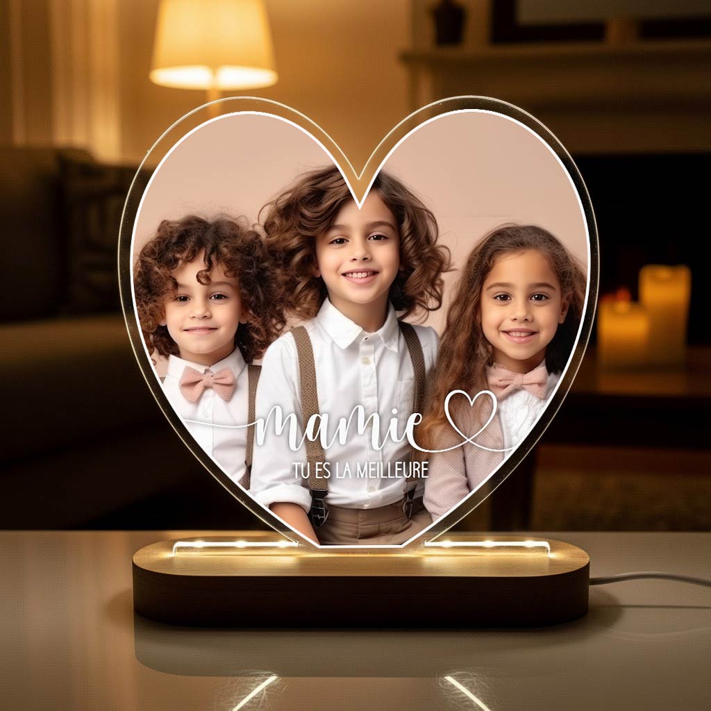 Mamie, tu es la meilleure – lampe LED