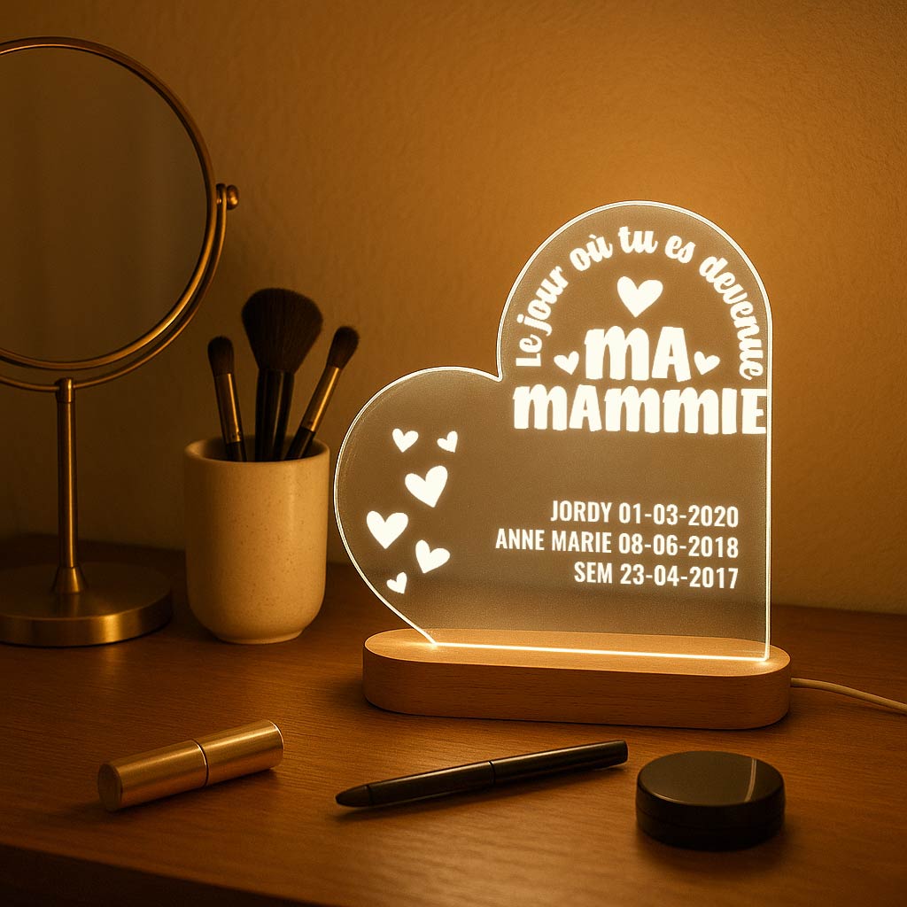 Le jour où tu es devenue ma mamie