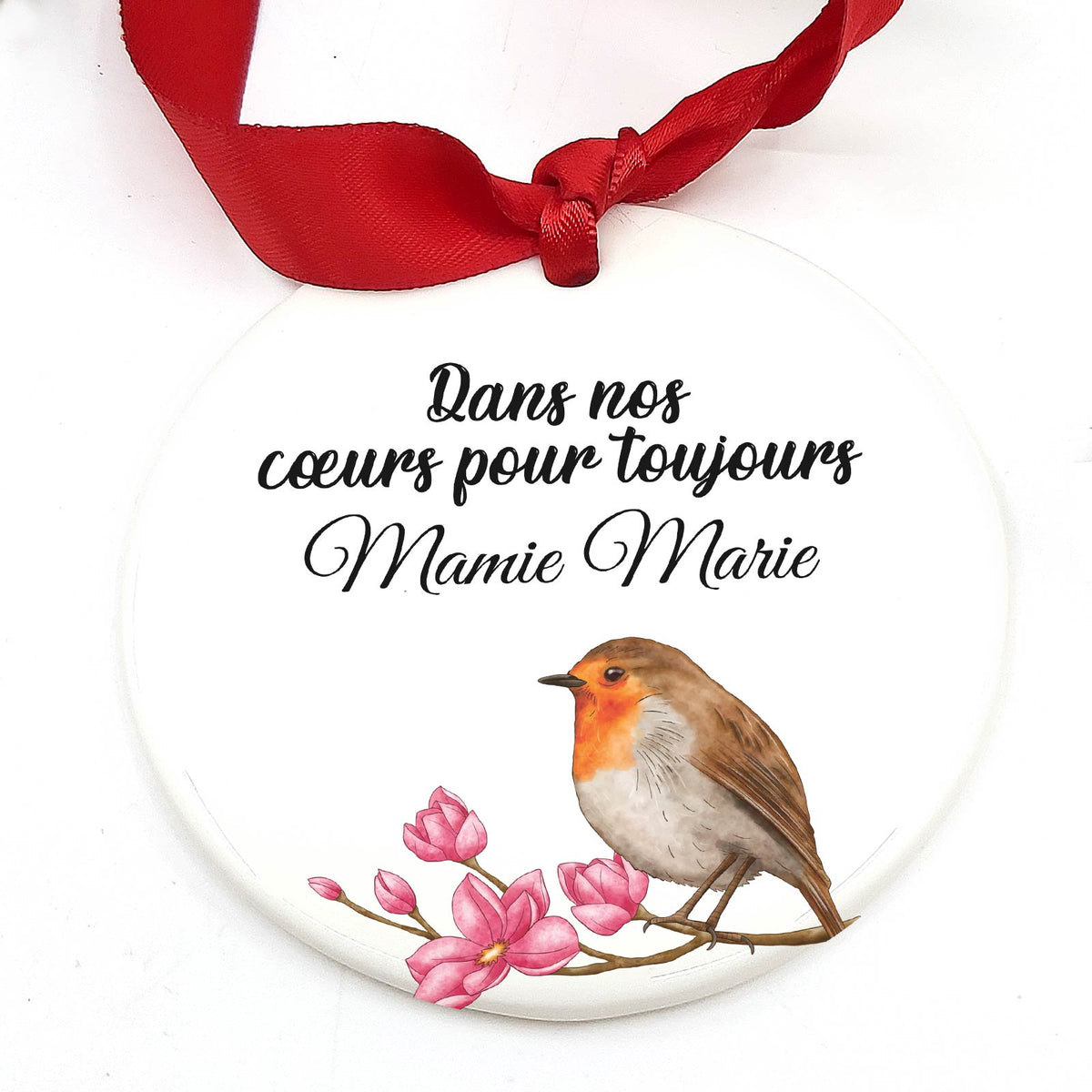 Dans nos cœur pour toujoursl ! Décoration en céramique