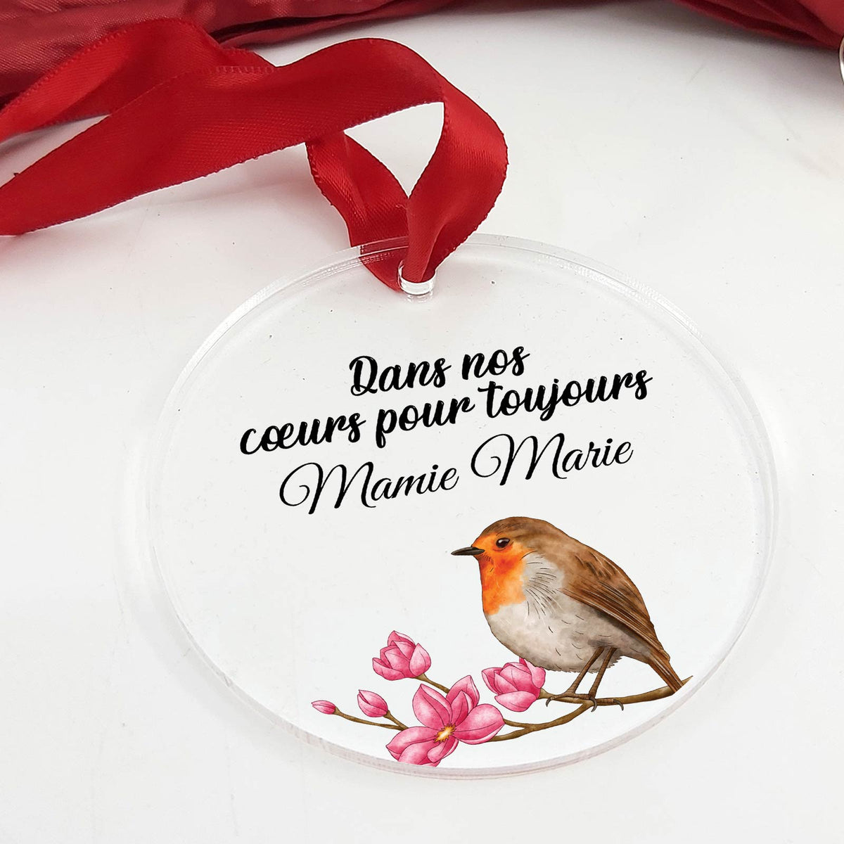 Dans nos cœur pour toujours ! Décoration en plexiglas