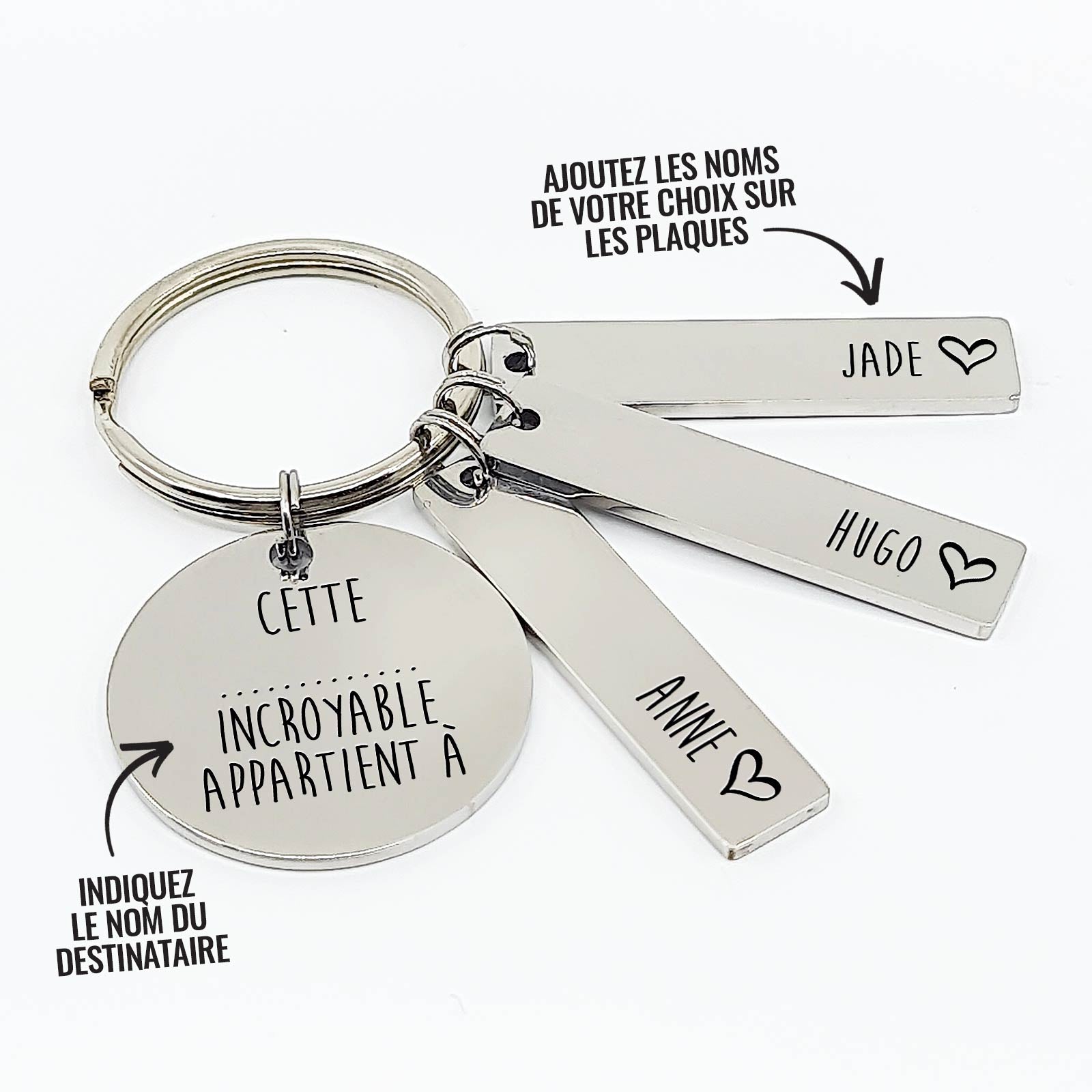 Cette ... Incroyable appartient à - Porte-clés