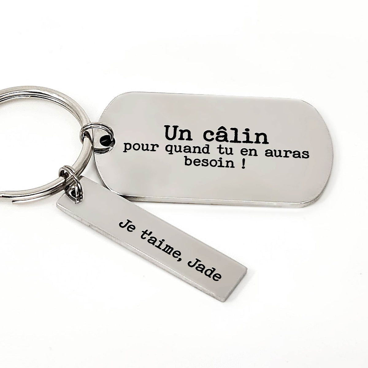 Un câlin pour quand tu en auras besoin - Porte-clés Médaille