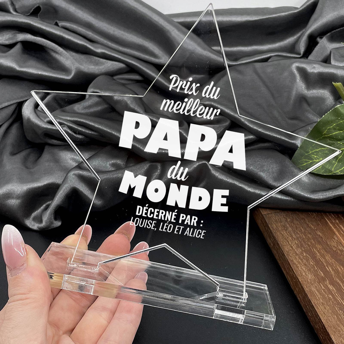 Prix du Meilleur Papa Personnalisé