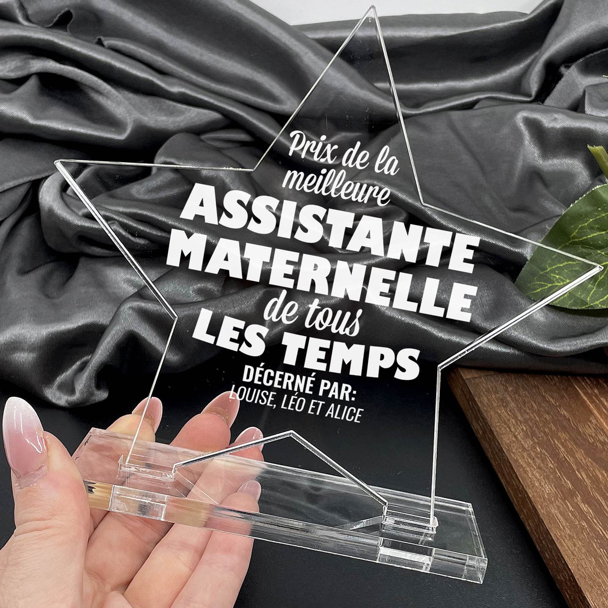 Prix Personnalisé pour Enseignants - Cadeau de Fin d&#39;Année pour Enseignants femme