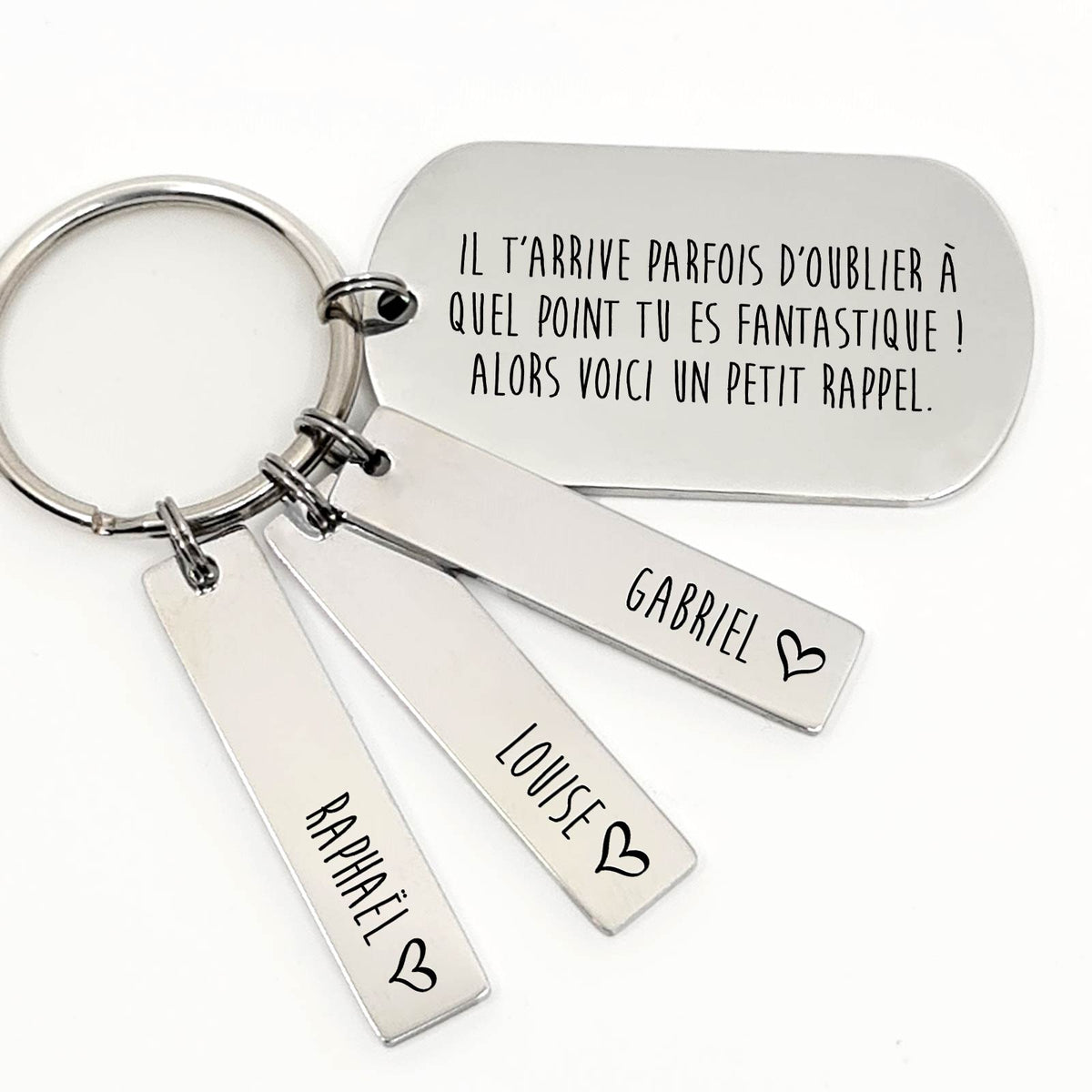 Il t&#39;arrive parfois d&#39;oublier à quel point tu es fantastique- Porte-clés Médaille