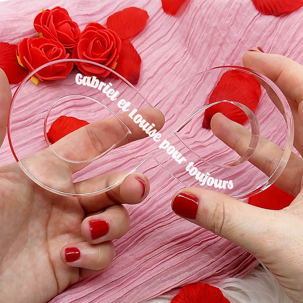 Signe de l&#39;Infini avec votre Propre Texte