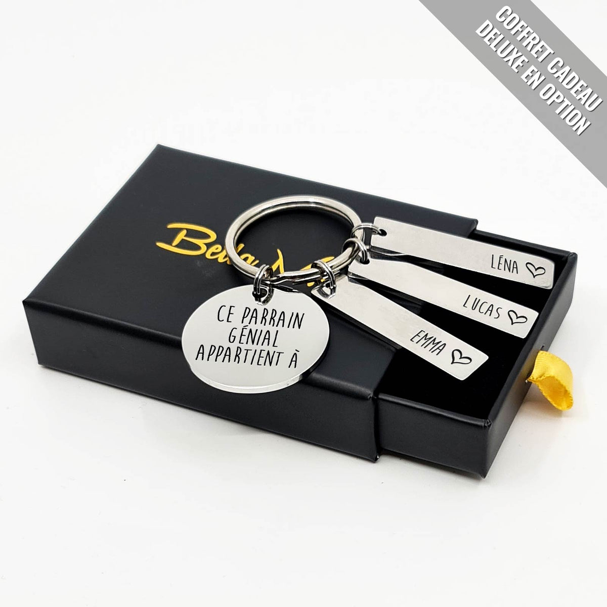 Ce parrain génial appartient à -  Porte-clés