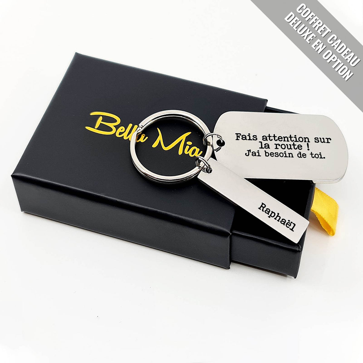 J&#39;ai besoin de toi - Porte-clés Médaille