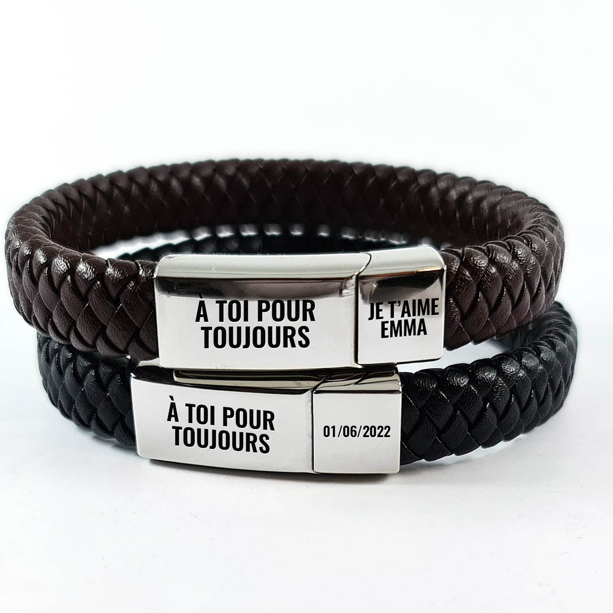 Bracelet Gravé Pour Hommes