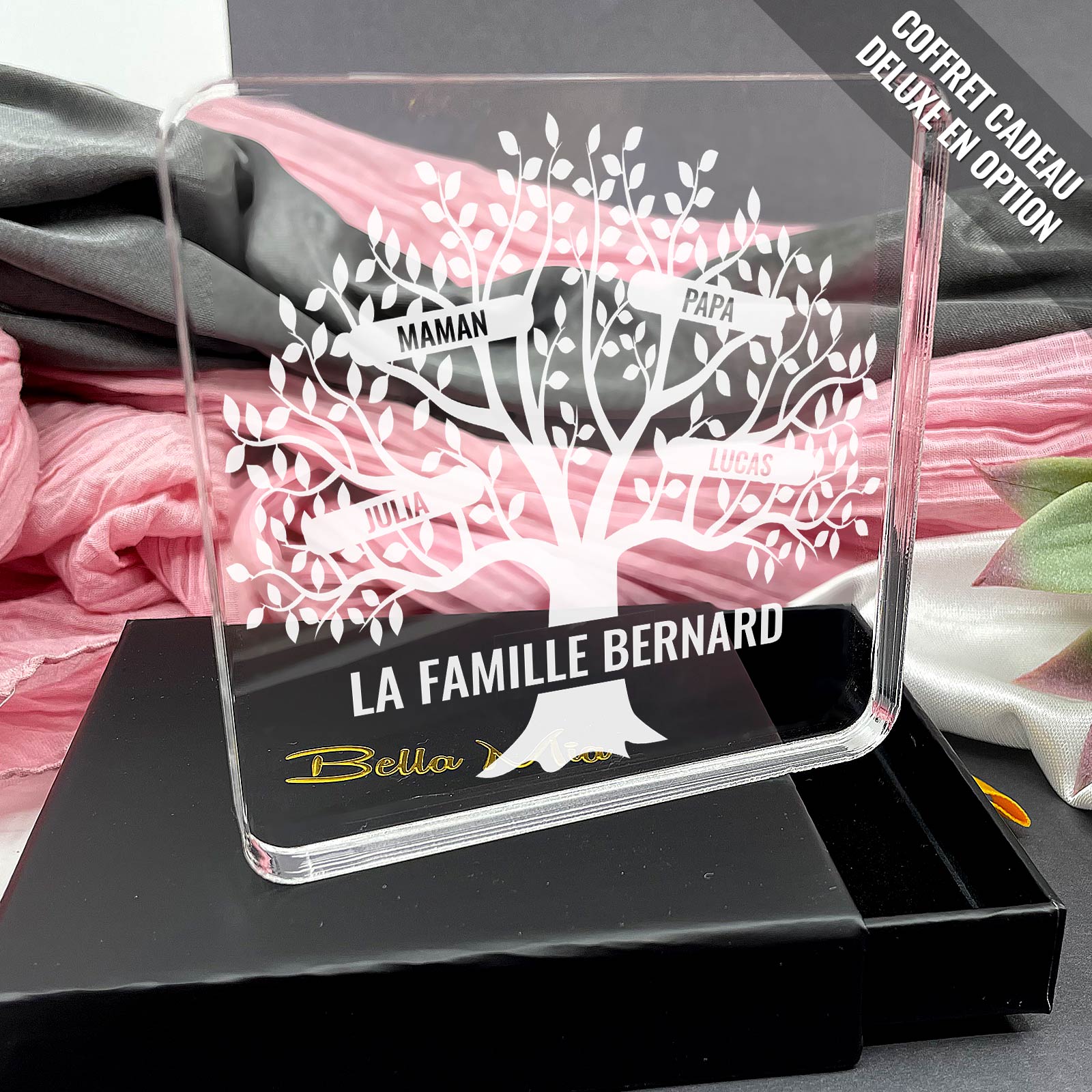 Arbre Généaologique - Plaque en Plexiglas