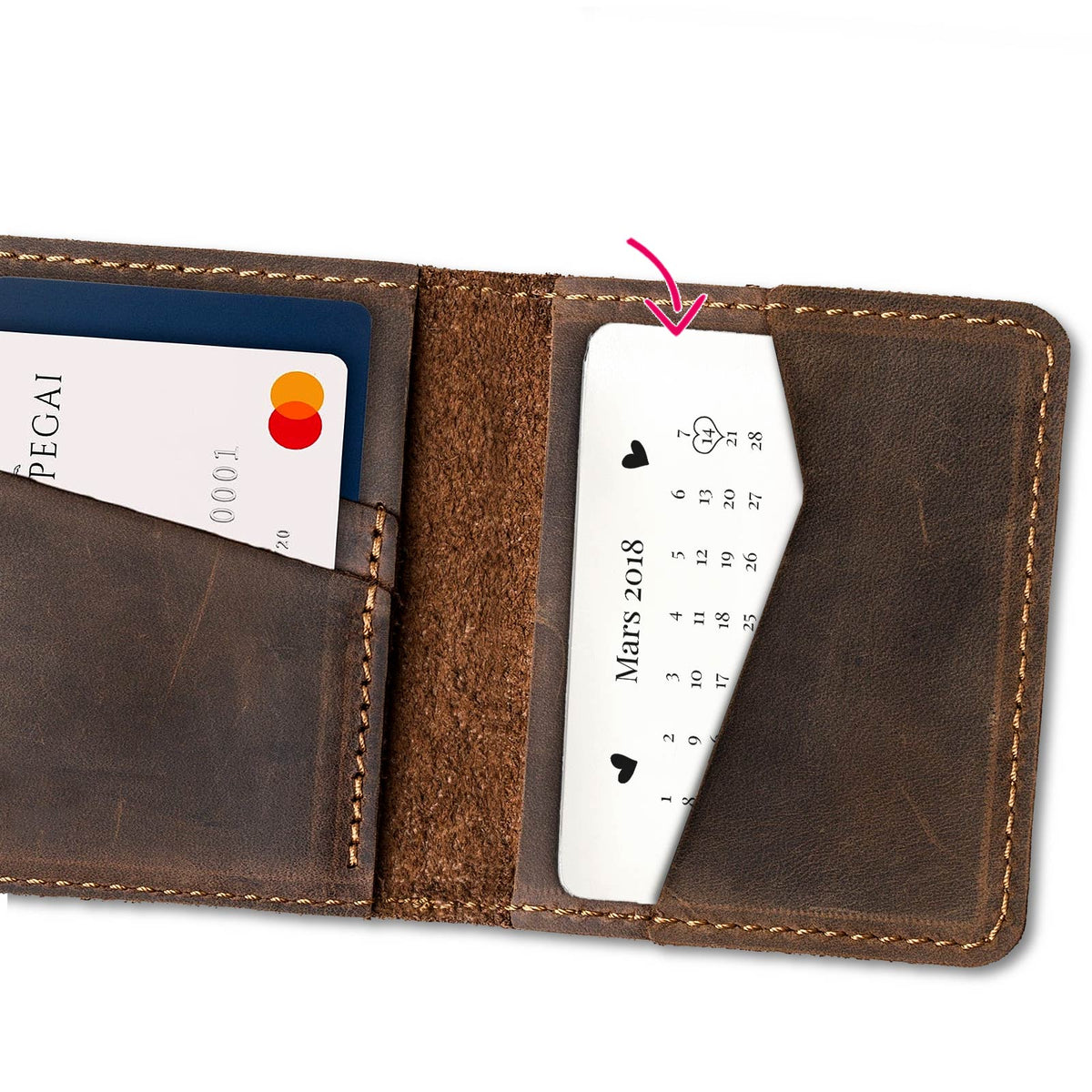 Le plus beau jour de ma vie ! - Carte de Portefeuille