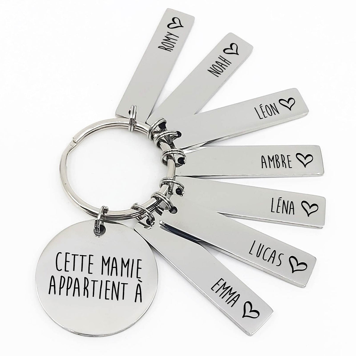 Cette mamie appartient à - Porte-clés