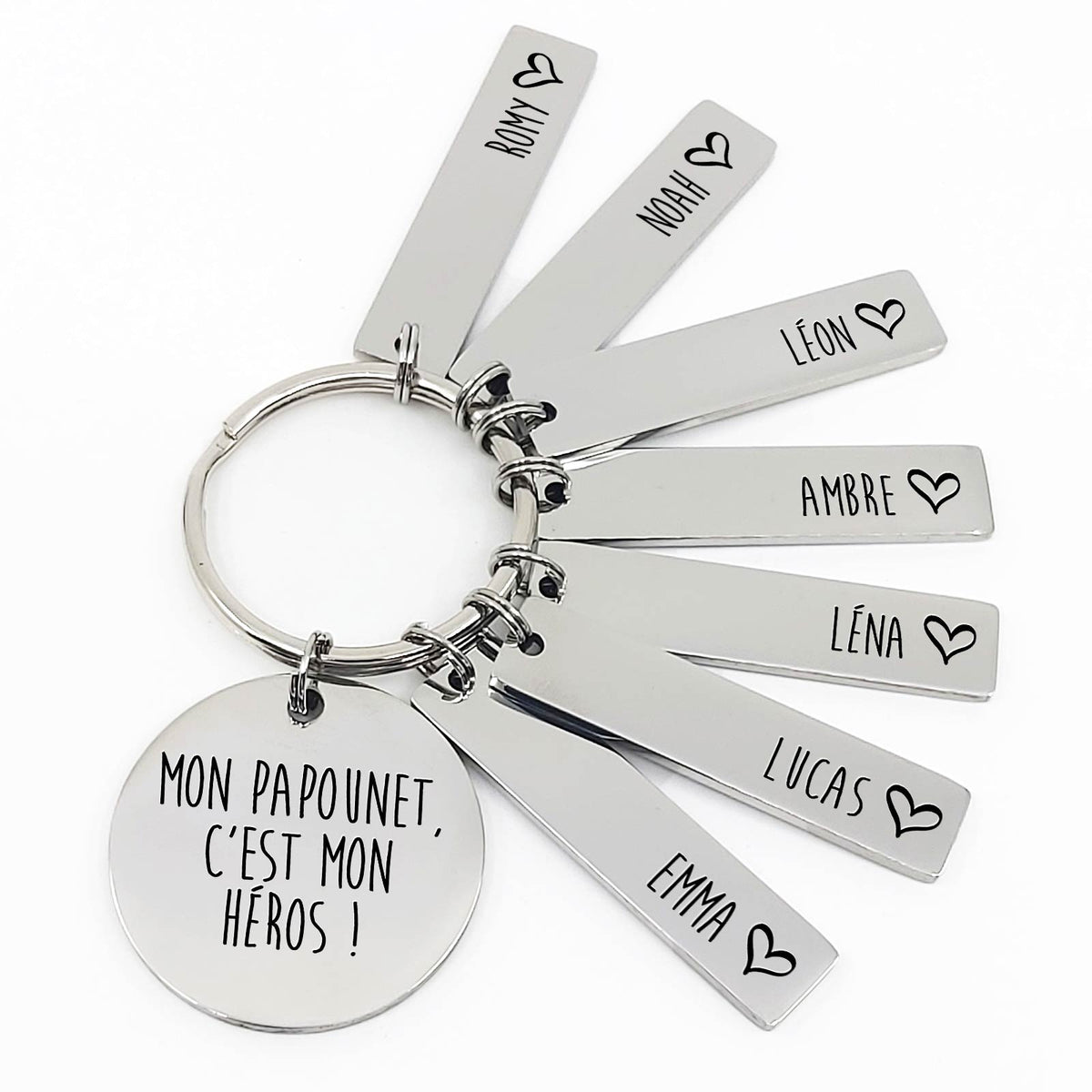 Mon papa, c&#39;est mon héros !  Porte-clés