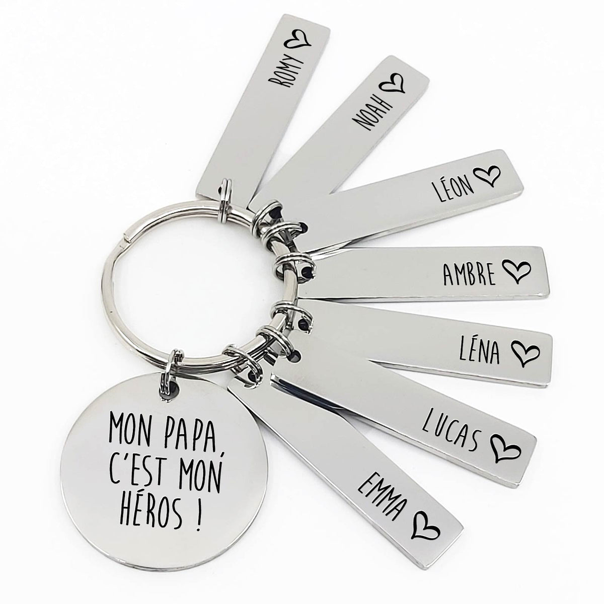 Mon papa, c&#39;est mon héros !  Porte-clés