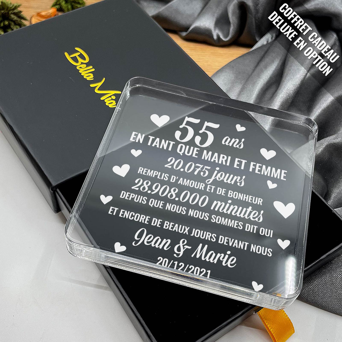 ... an(s) en tant que mari et femme - Plaque en Plexiglas