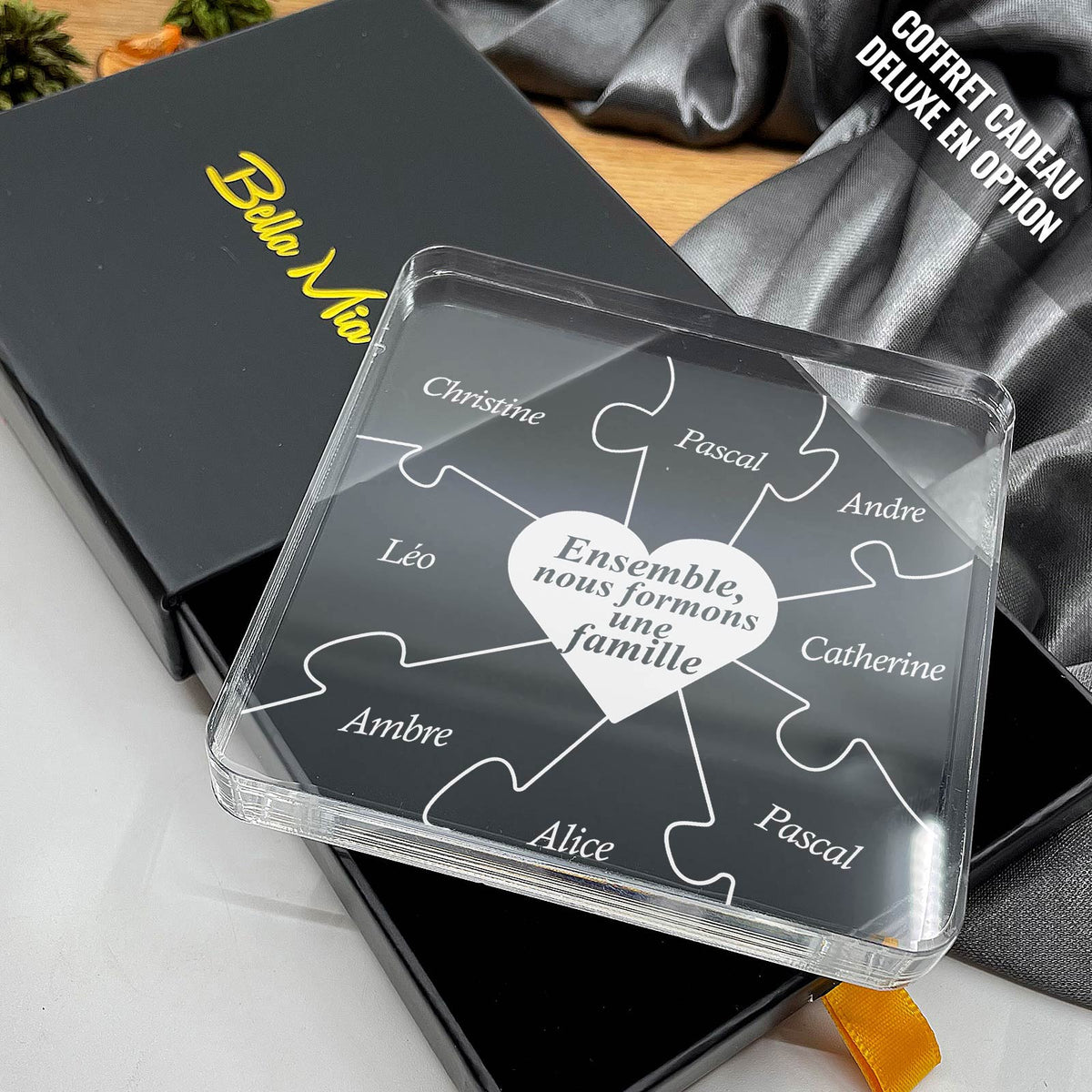 Ensemble Nous Formons une Famille - Plaque en Plexiglas