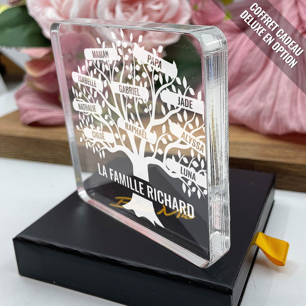 Arbre Généaologique - Plaque en Plexiglas