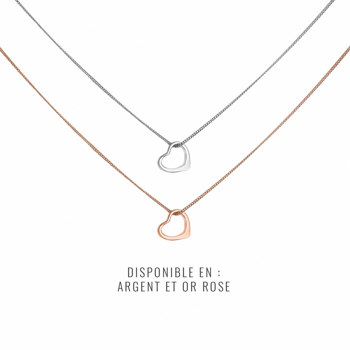 Cadeau pour Belles-filles - Collier et Carte avec Message Personnalisé
