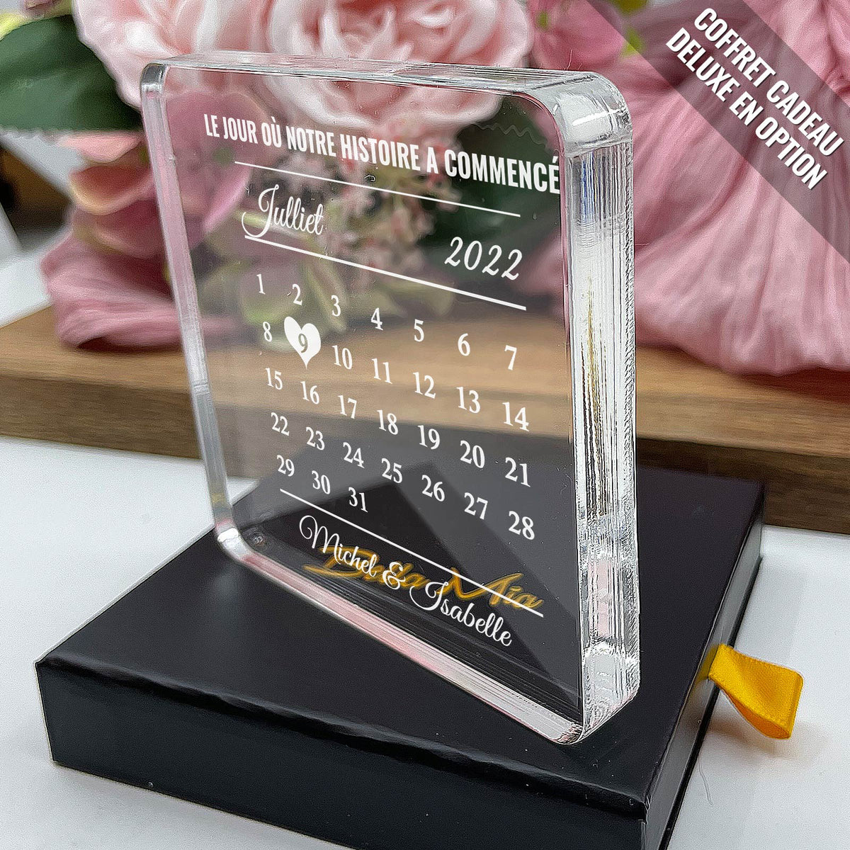 Le plus beau jour de ma vie - Plaque en Plexiglas